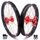 KKE 21/18 Wheels Cast Rims Fit Honda CRF450L CRF450RL CRF450X CRF250RX/450RX Red
