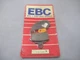 NOS EBC Kawasaki Front Brake Pads 1987-1988 KX125 KX250 KX500 FA130X