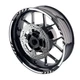For Yamaha FJ09 MT-09 Tracer 18-24 Wheel Edge Rim Stickers 17 inch C01B White