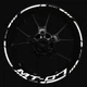 For Yamaha MT-07 mt07 Wheel Hub Rim Decorative Decal Reflective Sticker