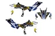 Fits Yamaha YFZ 450R 450X 09-13 graphic decal kit stickers 450r 2009 to 2013