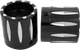 AVON GRIPS Front Axle Nut Cover - Black - Rival - 1" AXL-RIV-ANO