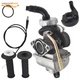For Honda XR80 1979-2004 Carburetor & Throttle Cable with Handle Grip Bar 7/8"