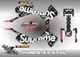 HONDA XR 650L XR650 CUSTSTOM GRAPHICS KIT GRAFICAS DECAL Supreme Dark