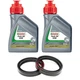 KIT 1L CASTROL 20W FORK OIL 45x58x11 BMW R 1200 R LC 1200 2014-2016