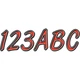 Hardline I.D. Sticker Kit - 300 Series - Red Gradation | REBKG400