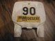 2002 Kawasaki KX 500 Front Number Plate #90 Desert District 37 AMA Grand Prix
