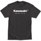 D'COR Visuals Black Kawasaki Racing T-Shirt (Mens L) - 3450748L