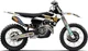 Factory Effex 2024 Rockstar Husqvarna Factory Graphic Kit-FE/TE 125-450-17-19 -