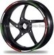 899 949 1199 1200 1299 Ducati Corse Wheel Decals Rim Stickers Stripe /479