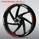 Panigale 899 959 1199 1299 motorcycle wheel decals Ducati rim stickers stripes
