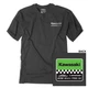 FACTORY EFFEX KAWASAKI STARTING LINE YOUTH T-SHIRT/HTHR CH S 27-83100
