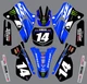 Graphics for Yamaha YZ125 YZ250 YZ 125 250 1996-2001 Decals stickers shrouds
