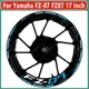 New Motorcycle Rims waterproof reflection decal For Yamaha FZ-07 FZ07 17 Inch