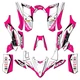 2017-2021 YFZ 50 13 FLY Pink Senge Graphics Kit Compatible with Yamaha