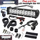 LED Headlight Light Bar Kit For Yamaha YZ250F YZ450F YZ250FX YZ450FX Plug-N-Play