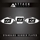 Attack Graphics HON_F_13 Number Plate Backgrounds