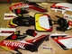 Pit Bike Honda Crf 50 Graphics Rockstar Makita Suzuki black plastics
