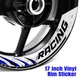 17'' Rim Wheel Sticker Decal For Yamaha MT-03 MT-07 MT-09 SP MT-10