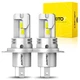 AUXITO H4 9003 LED Headlight Hi/Low Beam Bulbs 6500K Super Bright White 2-10 Set