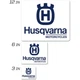 D'COR Visuals Husqvarna Square Icon Decal - 3" 40-70-108