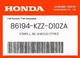 HONDA GENUINE OEM STRIPE, L. RR. SHROUD  (Type1) - 86194-KZZ-D10ZA