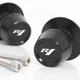 Black CNC M6 Swingarm Spools S-Fight For Yamaha YZF R1 S R1M 2015-2018 16 17