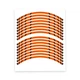 Orange S06B Morocycle Tape Wheel Sticker 17" For Kawasaki Z900 17-23 22 21 20