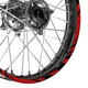 21''&18'' W02B Dirt Bike Strips Rim Sticker For Yamaha XT 225 /SEROW 1992-2007