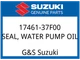 Suzuki OEM Part 17461-37F00 SEAL,WATER PUMP OIL