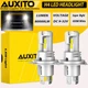 2x AUXITO 9003 H4 HB2 LED Headlight Bulbs Kit High-Low Beam 100W 6000K White