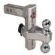 Trimax Razor Aluminum 8" Adjustable Tow Hitch Receiver w/ 2 & 2-5/16 Double Ball