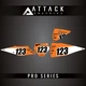 Attack Graphics Pro Series Number Plate Backgrounds For KTM 350 XC-F Factory
