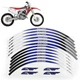 RIM WHEEL STICKERS FOR Honda CRF 250L/ RALLY CRF 300L / RALLY CRF230L