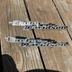Genuine OEM Harley Davidson Gas Tank Emblem Set