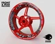 Wheel Stickers for Yamaha MT-10 MT10 Rim Tape Motorcycle Decals Graphics 17"