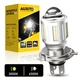 AUXITO H4 9003 HB2 LED Bulb Hi/Lo Beam White Motorcycle Headlight High Power GF