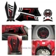Motorcycle Stickers Kit Gas Tank Side Protection 3D for Honda CBR650R 2019 -2024