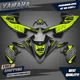 Graphics Kit for YAMAHA YFZ 450R 2014-2024 2025 Fits Yamaha YFZ450R customizable