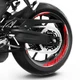 17 inch Vinyl Wheel Rim Stickers S24W For Suzuki SV 050X 19 20