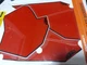 nos Genuine KTM Factory Number Plate background Red  7730808800038