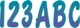 Hardline Series 200 Registration Kit Gradation Purple/Teal