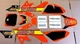 Honda crf 50 pit bike Decals  04-13 Graphic Kit Lucus Oil Troy Lee Graphics Only
