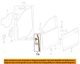 HONDA OEM 16-23 Passport Front Door Door Components-Front Seal 72336TG7A02