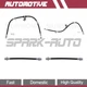 Sunsong Front Rear brake Hose Brake Line 2PCS For Honda CRX 1991 1990 1989 1988
