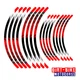 COMB01 Dirt Bike Wheel Rim Stickers For Suzuki DR-Z400S DRZ400S 2000-2021