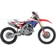 DCOR 20-10-301 U.S.A. Honda Complete Graphic Kit - White Background White