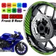 17 inch Wheel Rim Stickers Outer Inner Decal For Yamaha FZ10 MT-10 18-21 20 19