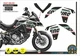 Stickers Fairings Fairing DUCATI Multistrada Enduro 1260 1200 Black Red Green 03