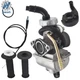 Carburetor W/ Throttle&Cable Grip Casing Set For Honda XR80 XR80R XL75 XR75 XL70